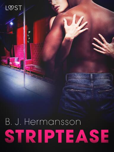 Portada del libro «Striptease – eroottinen novelli», de B. J. Hermansson