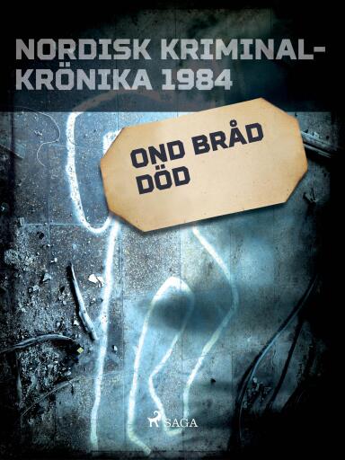 Portada del libro «Ond bråd död», de Diverse