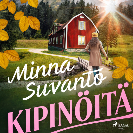 Portada del audiolibro «Kipinöitä», de Minna Suvanto