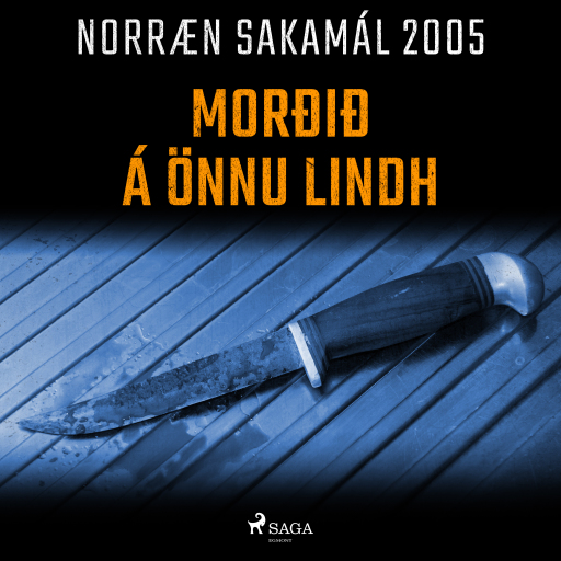 Portada del audiolibro «Morðið á Önnu Lindh», de Forfattere Diverse