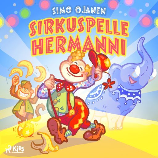 Portada del audiolibro «Sirkuspelle Hermanni», de Simo Ojanen