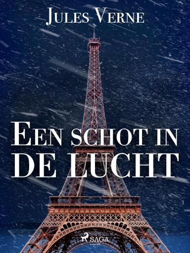Portada del libro «Een schot in de lucht», de Jules Verne