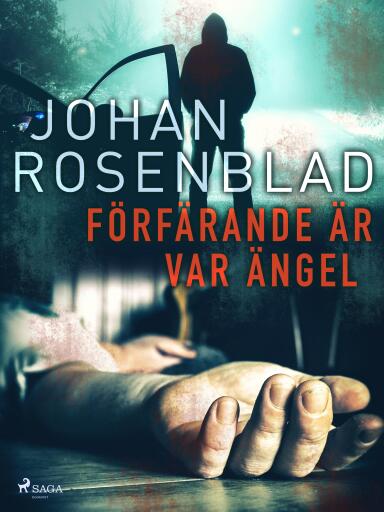 Portada del libro «Förfärande är var ängel», de Johan Rosenblad