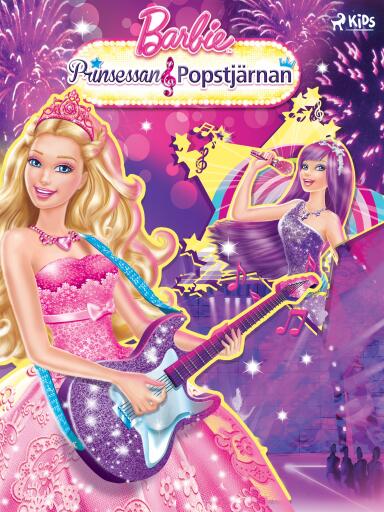 Portada del libro «Barbie - Prinsessan & Popstjärnan», de Mattel