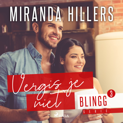 Portada del audiolibro «Vergis je niet», de Miranda Hillers