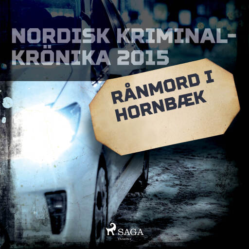 Portada del audiolibro «Rånmord i Hornbæk», de Diverse