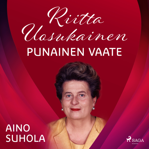 Portada del audiolibro «Riitta Uosukainen: Punainen vaate», de Aino Suhola
