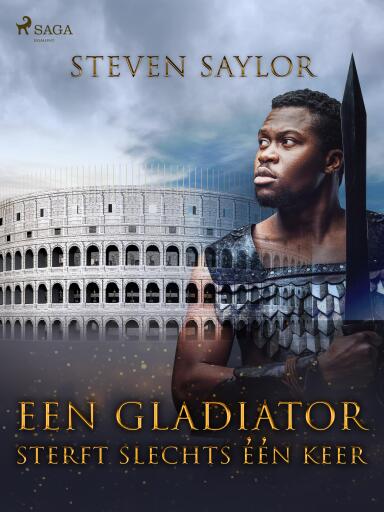 Portada del libro «Een gladiator sterft slechts één keer», de Steven Saylor