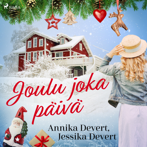 Portada del audiolibro «Joulu joka päivä», de Jessika Devert, Annika Devert