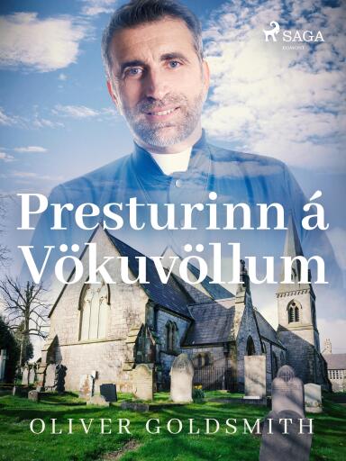 Portada del libro «Presturinn á Vökuvöllum», de Oliver Goldsmith