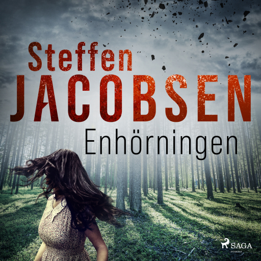 Portada del audiolibro «Enhörningen», de Steffen Jacobsen