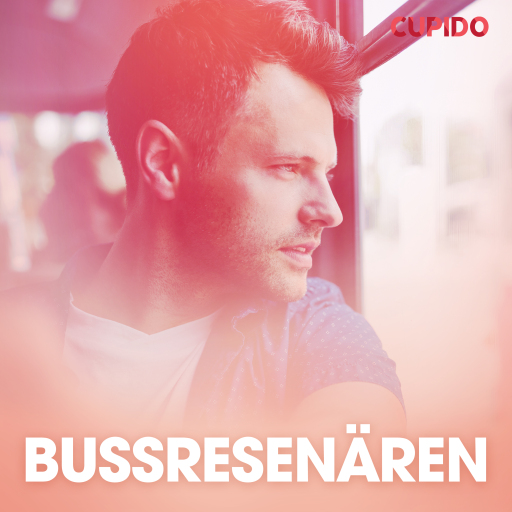 Portada del audiolibro «Bussresenären – erotisk novell», de Cupido