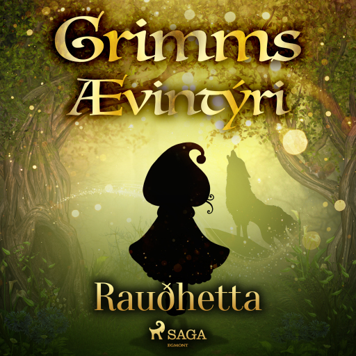 Portada del audiolibro «Rauðhetta», de Grimmsbræður