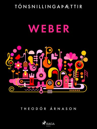 Portada del libro «Tónsnillingaþættir: Weber», de Theódór Árnason