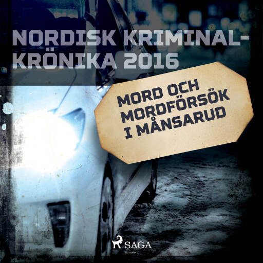 Portada del audiolibro «Mord och mordförsök i Månsarud», de Diverse