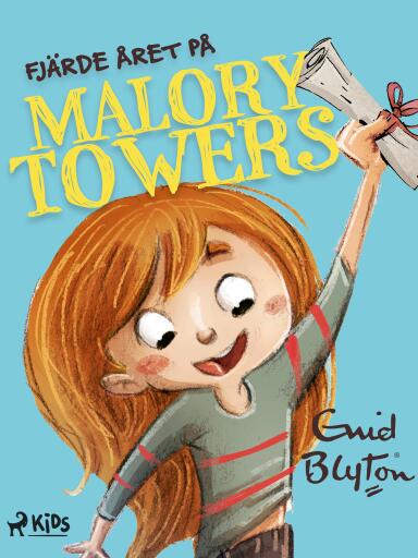 Portada del libro «Fjärde året på Malory Towers», de Enid Blyton