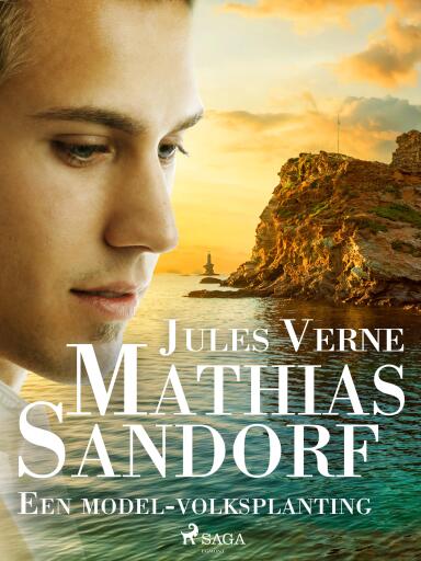 Portada del libro «Mathias Sandorf - Een model-volksplanting»