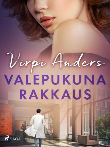Portada del libro «Valepukuna rakkaus», de Virpi Anders