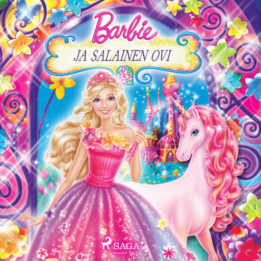 Portada del audiolibro «Barbie ja salainen ovi», de Mattel