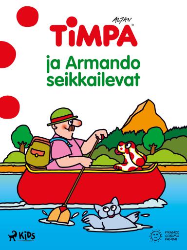 Portada del libro «Timpa ja Armando seikkailevat», de Altan