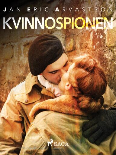 Portada del libro «Kvinnospionen», de Jan Eric Arvastson