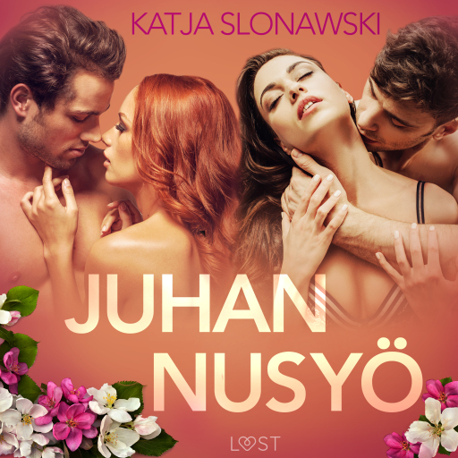 Portada del audiolibro «Juhannusyö - eroottinen novelli», de Katja Slonawski