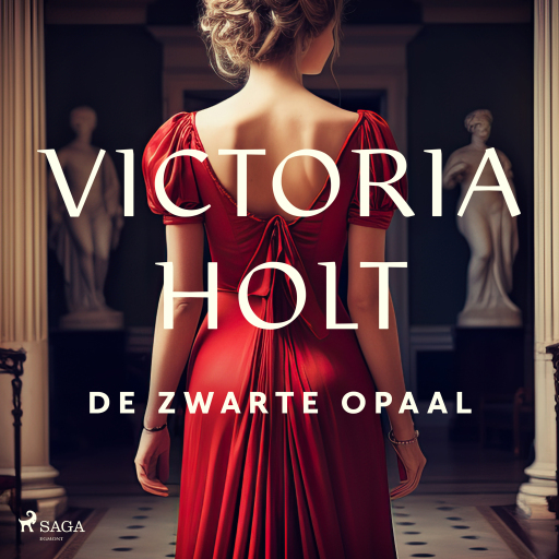 Portada del audiolibro «De zwarte opaal», de Victoria Holt