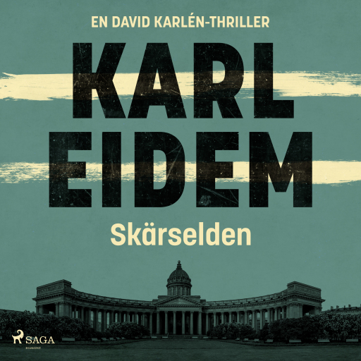 Portada del audiolibro «Skärselden», de Karl Eidem