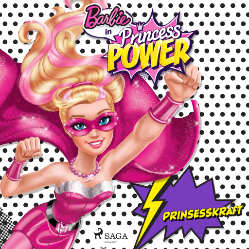 Portada del audiolibro «Barbie - Prinsesskraft», de Mattel