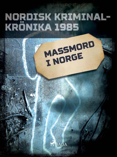 Portada del libro «Massmord i Norge», de Diverse
