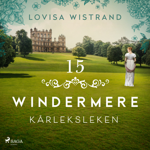Portada del audiolibro «Kärleksleken», de Lovisa Wistrand