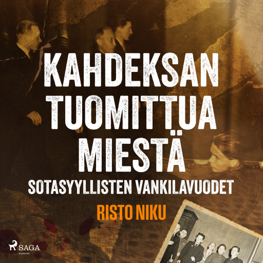 Portada del audiolibro «Kahdeksan tuomittua miestä – Sotasyyllisten vankilavuodet», de Risto Niku