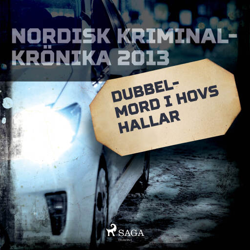 Portada del audiolibro «Dubbelmord i Hovs Hallar», de Diverse