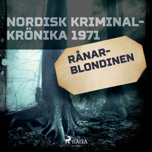 Portada del audiolibro «Rånarblondinen», de Diverse