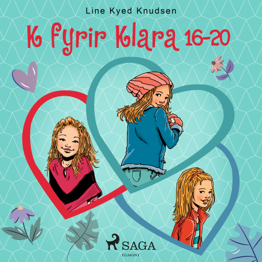 Portada del audiolibro «K fyrir Klara 16-20», de Line Kyed Knudsen