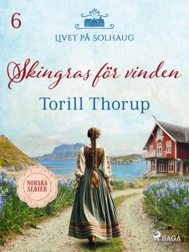 Portada del libro «Skingras för vinden», de Torill Thorup