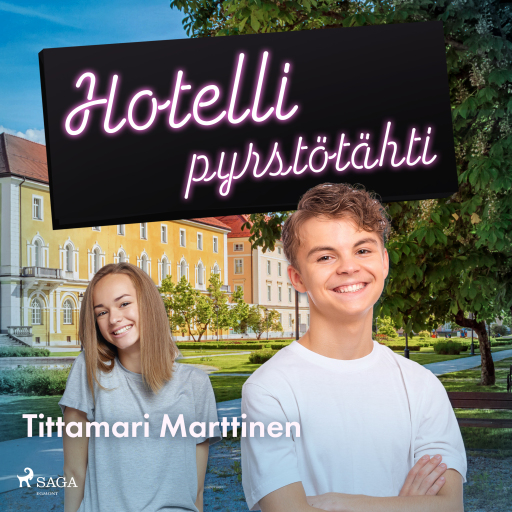 Portada del audiolibro «Hotelli Pyrstötähti», de Tittamari Marttinen