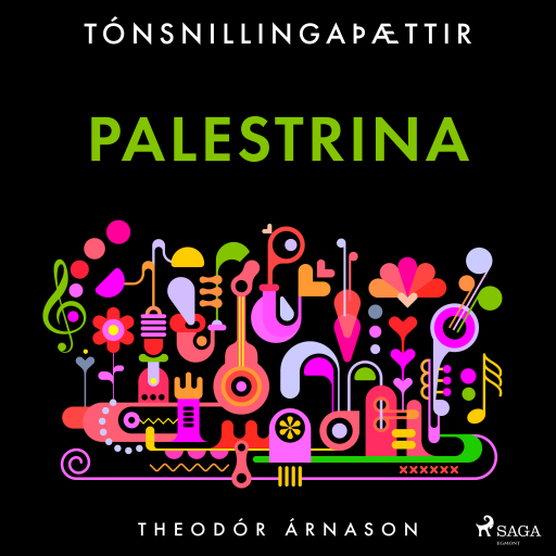Portada del audiolibro «Tónsnillingaþættir: Palestrina», de Theódór Árnason