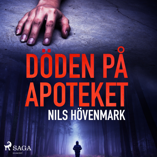 Portada del audiolibro «Döden på apoteket», de Nils Hövenmark