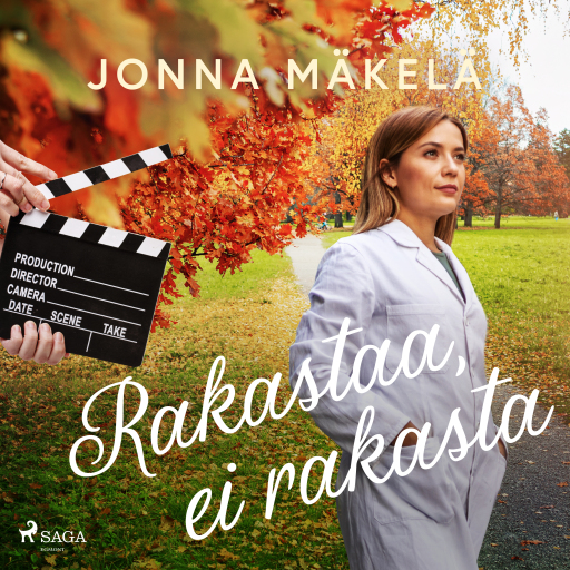 Portada del audiolibro «Rakastaa, ei rakasta», de Jonna Mäkelä