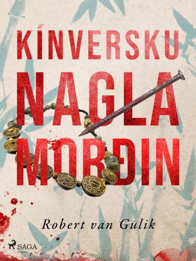 Portada del libro «Kínversku naglamorðin», de Robert van Gulik