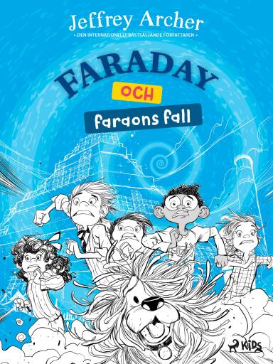Portada del libro «Faraday och faraons fall», de Jeffrey Archer