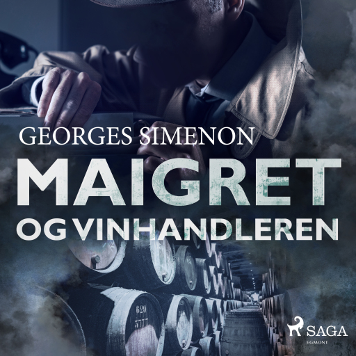 Portada del audiolibro «Maigret og vinhandleren», de Georges Simenon