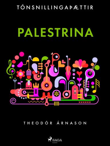 Portada del libro «Tónsnillingaþættir: Palestrina», de Theódór Árnason