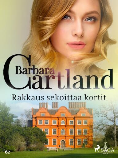 Portada del libro «Rakkaus sekoittaa kortit», de Barbara Cartland