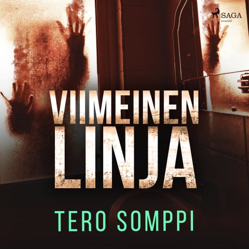 Portada del audiolibro «Viimeinen linja», de Tero Somppi