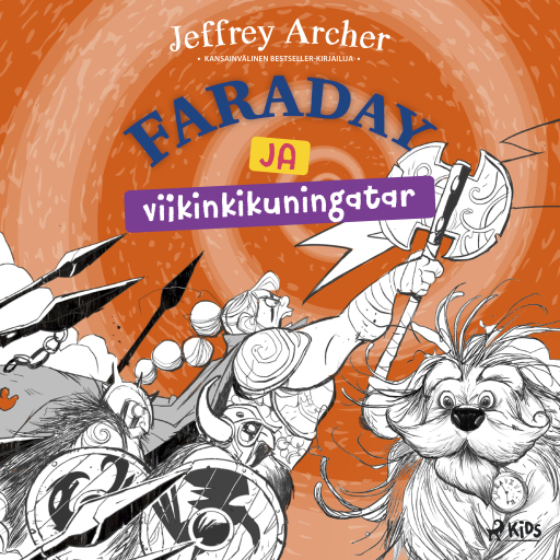 Portada del audiolibro «Faraday ja viikinkikuningatar», de Jeffrey Archer