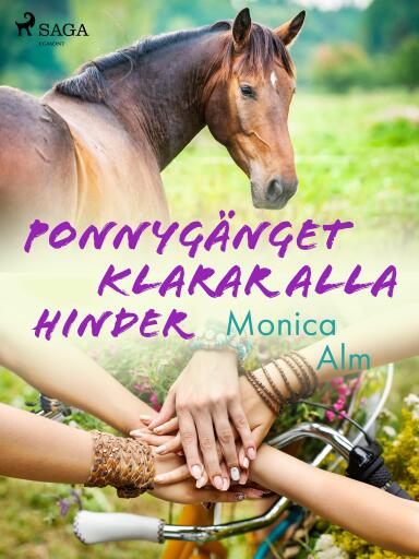 Portada del libro «Ponnygänget klarar alla hinder», de Monica Alm
