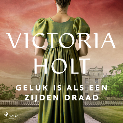 Portada del audiolibro «Geluk is als een zijden draad», de Victoria Holt