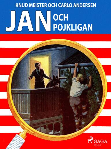 Portada del libro «Jan och pojkligan», de Carlo Andersen, Knud Meister